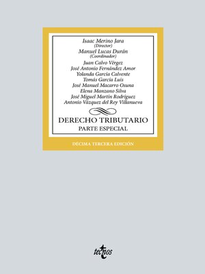 cover image of Derecho tributario, Parte especial